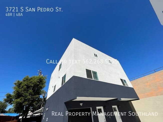 3721 San Pedro St in Los Angeles, CA - Foto de edificio - Building Photo