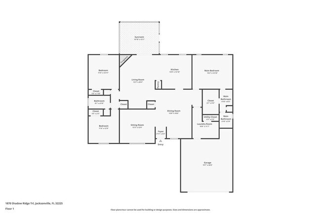 1870 Shadow Ridge Trail in Jacksonville, FL - Building Photo - Building Photo