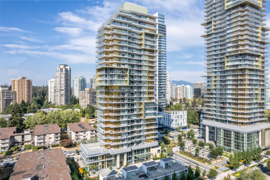 Gold House in Burnaby, BC - Building Photo