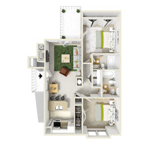 Courtyard Apartments and Mini Storage in Granbury, TX - Building Photo - Floor Plan