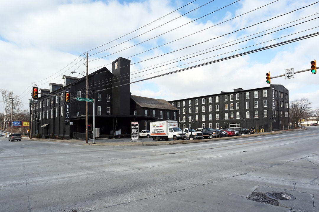 The Tribeca Apartments in Allentown, PA - Foto de edificio