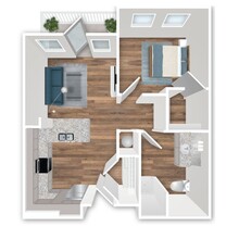 The Rhett in Austin, TX - Building Photo - Floor Plan