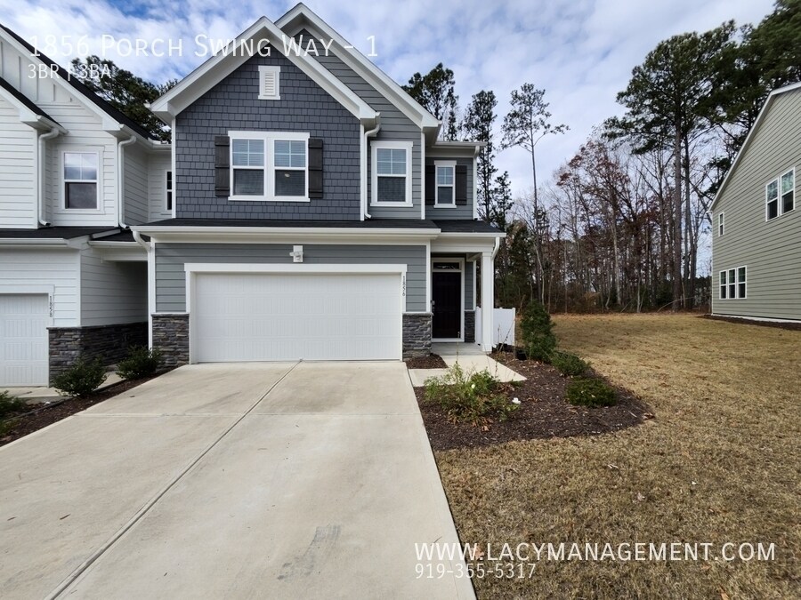 1856 Porch Swing Wy in Apex, NC - Building Photo