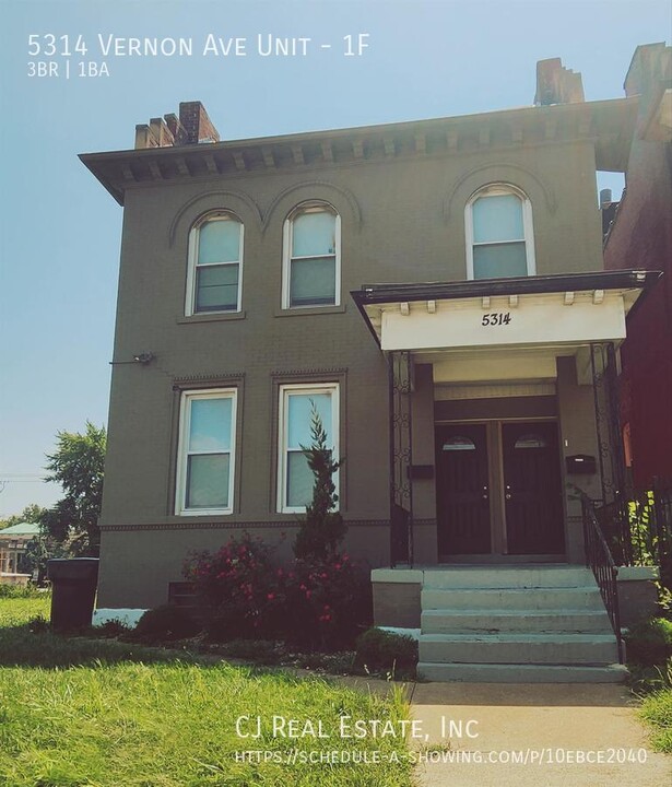 5314 Vernon Ave in St. Louis, MO - Foto de edificio