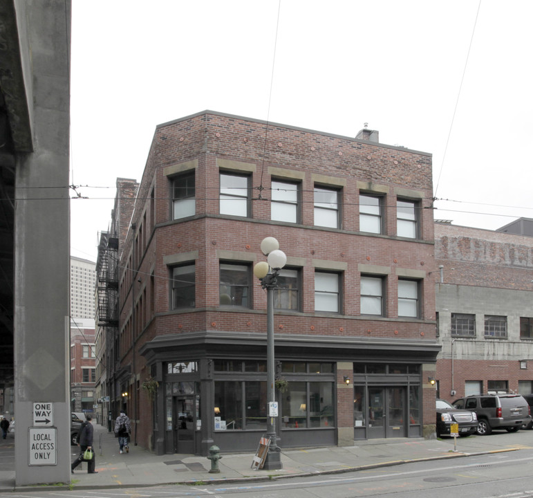 Old Boston Hotel in Seattle, WA - Building Photo