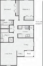 Hickory Park Duplexes in College Station, TX - Building Photo - Floor Plan