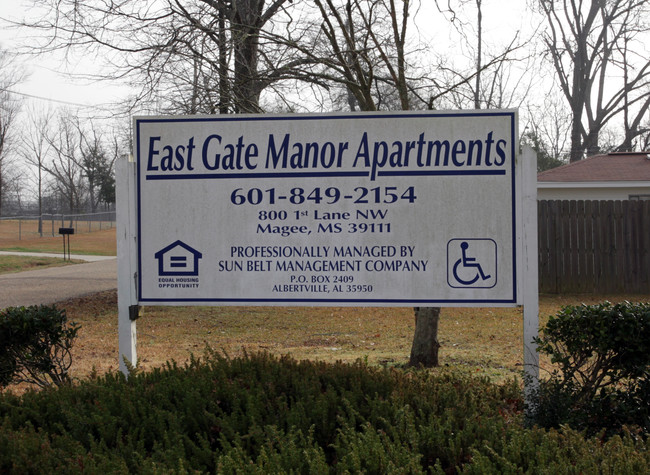 East Gate Manor Apartments in Magee, MS - Building Photo - Other