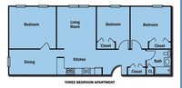 Port Watson Commons Apartments in Cortland, NY - Foto de edificio - Floor Plan