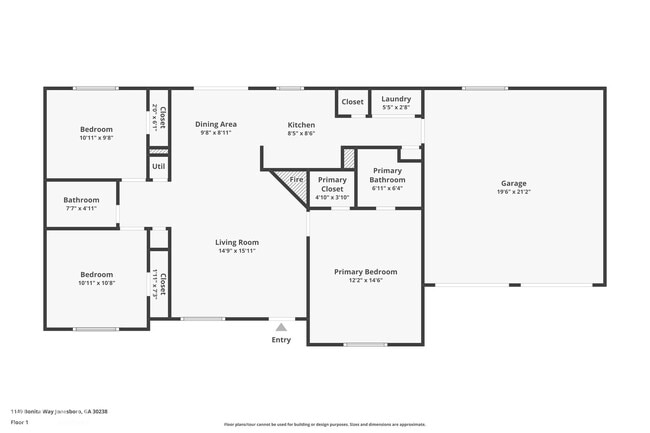 1149 Bonita Way in Jonesboro, GA - Building Photo - Building Photo