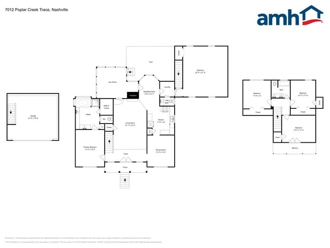 7012 Poplar Creek Trce in Nashville, TN - Foto de edificio - Building Photo