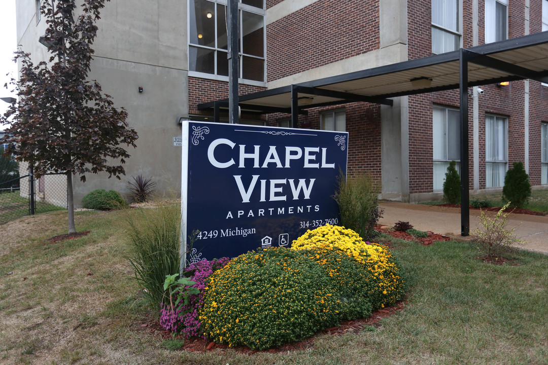 Chapel View Apartments in St. Louis, MO - Foto de edificio