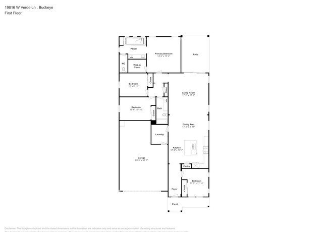 19816 W Verde Ln in Buckeye, AZ - Building Photo - Building Photo