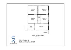3526 Conley St in College Park, GA - Building Photo