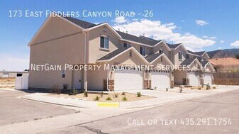 173 E Fiddlers Canyon Rd in Cedar City, UT - Building Photo