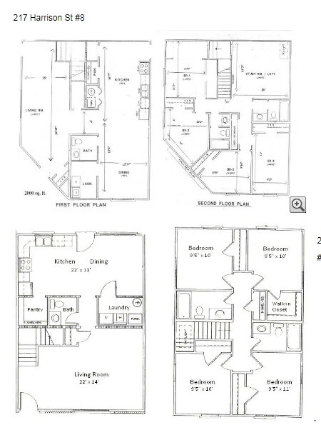 Harrison Crossing & Harrison Ridge in West Lafayette, IN - Building Photo - Floor Plan