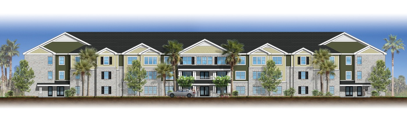 Evergreen Villas in Sumter, SC - Building Photo