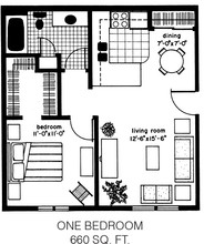 Country Park in Oshkosh, WI - Foto de edificio - Floor Plan