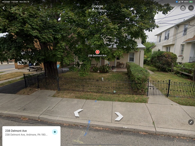 238 Delmont Ave, Unit 1st Floor in Ardmore, PA - Building Photo - Building Photo