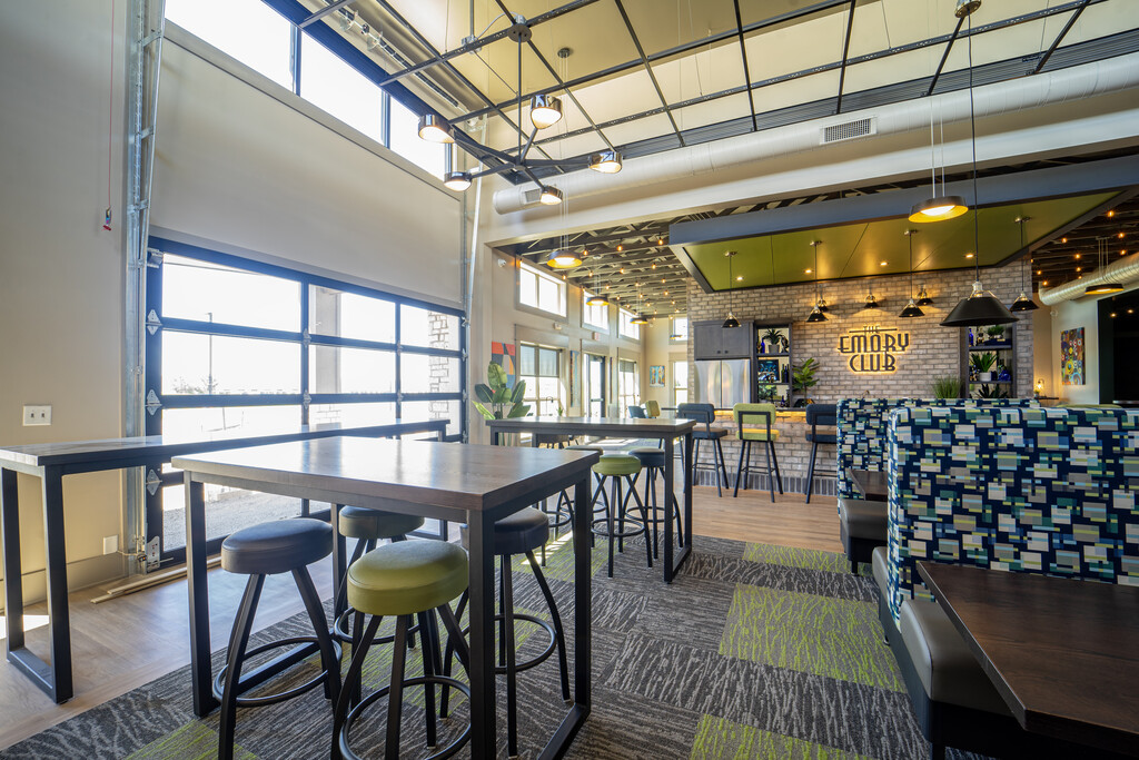 Illustration of Investor-Friendly Luxury Apartment Building With Outdoor Spaces