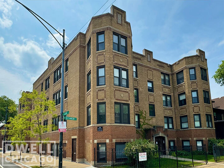 1421 W Hutchinson St, Unit 1 in Chicago, IL - Building Photo