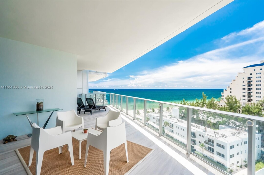 701 N Fort Lauderdale Beach Blvd, Unit 803 in Fort Lauderdale, FL - Foto de edificio