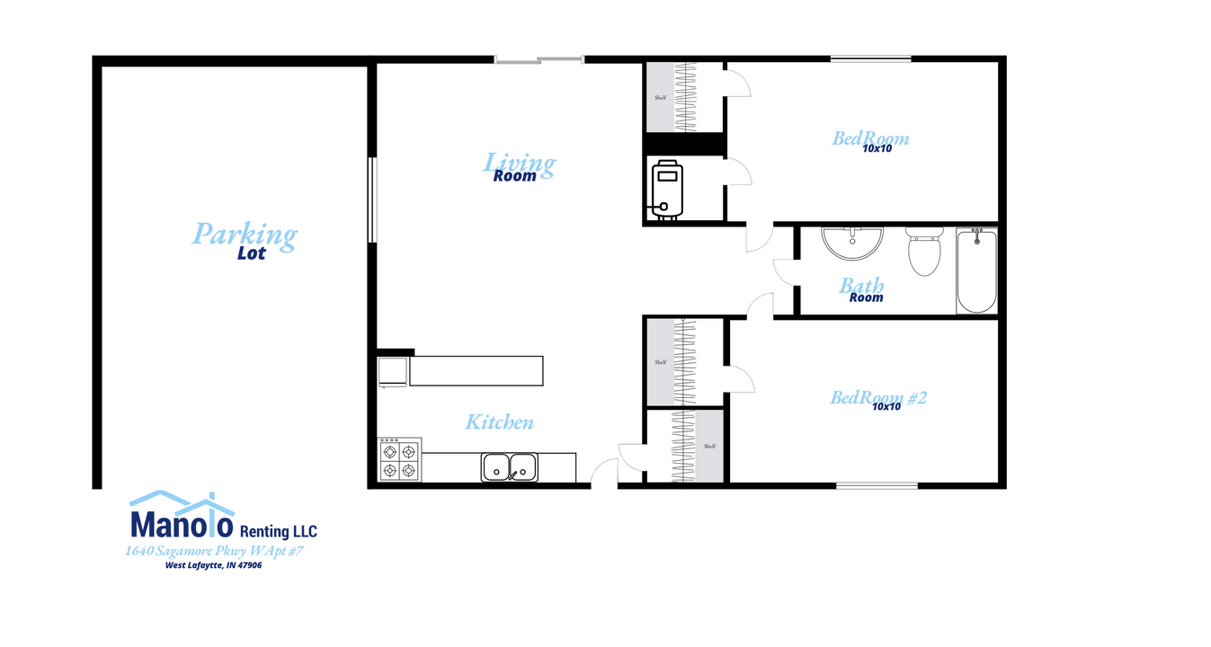 1640 Sagamore Pky W, Unit 1640 Sagamore Pkwy W in West Lafayette, IN - Building Photo