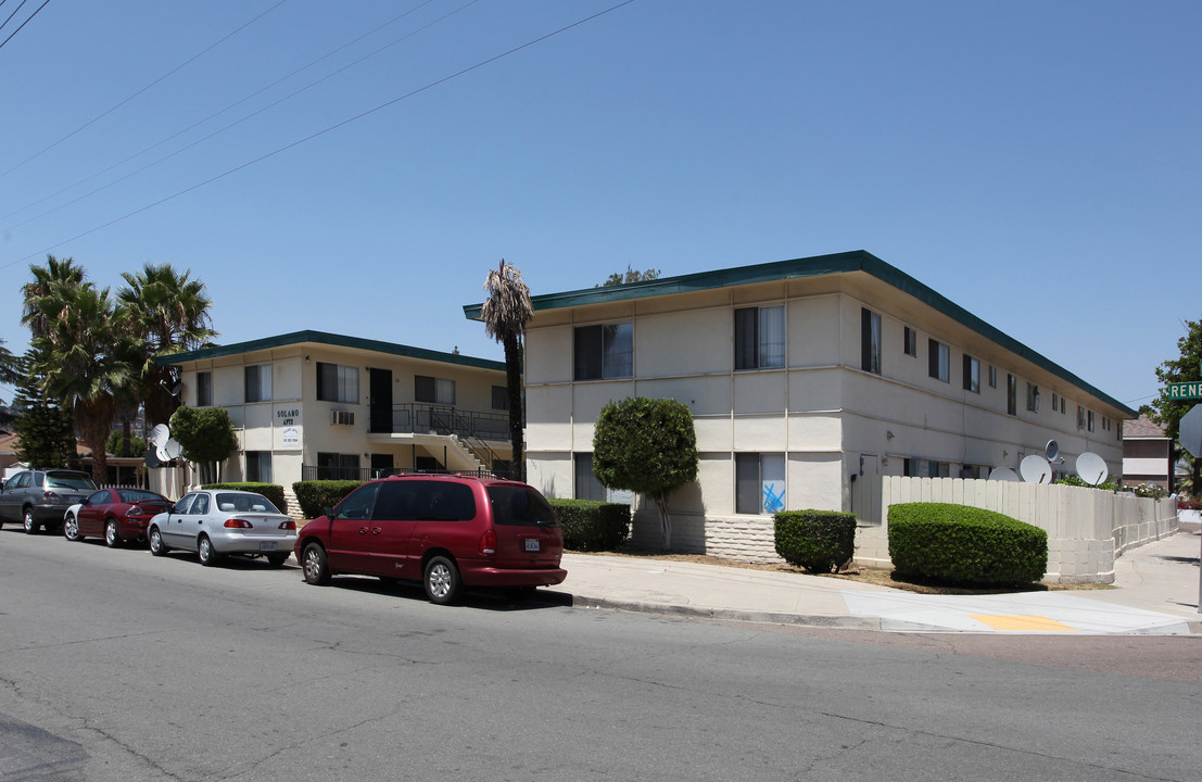 Solano Apartments in El Cajon, CA - Building Photo