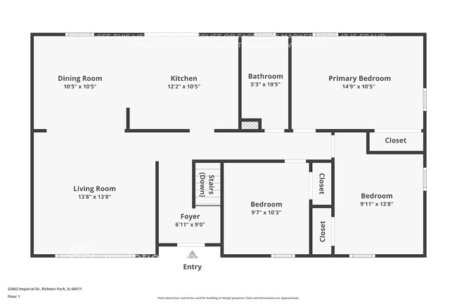 22462 Imperial Dr in Richton Park, IL - Foto de edificio - Building Photo