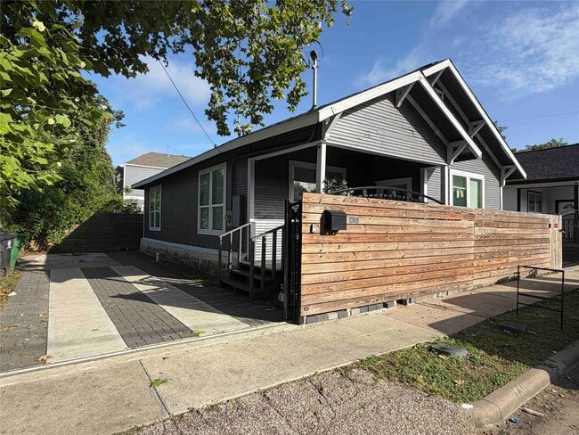 property at 2404 Burkett St.