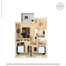 Livermore Gardens in Livermore, CA - Foto de edificio - Floor Plan