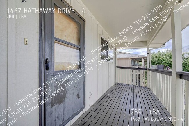 1467 Hathaway Dr-Unit -4 in Colorado Springs, CO - Building Photo - Building Photo