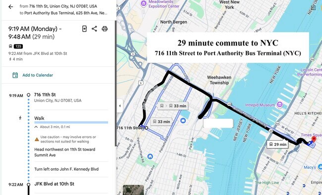 716 11TH St, Unit 1 in Union City, NJ - Foto de edificio - Building Photo