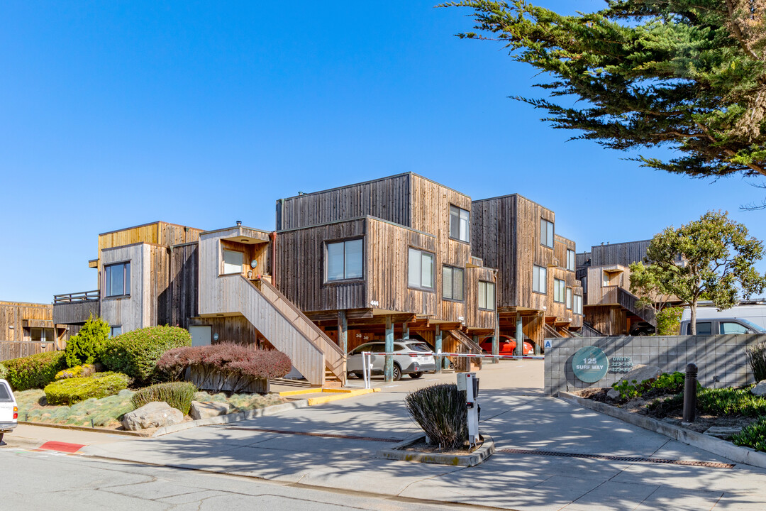 Ocean Harbor House in Monterey, CA - Building Photo