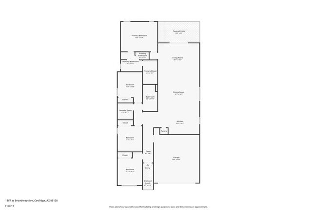 1867 W Broadway Ave in Coolidge, AZ - Building Photo - Building Photo