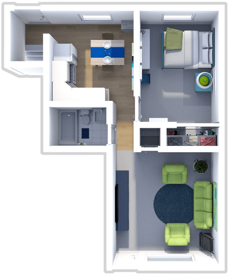 Village Square Apartments in Hazelwood, MO