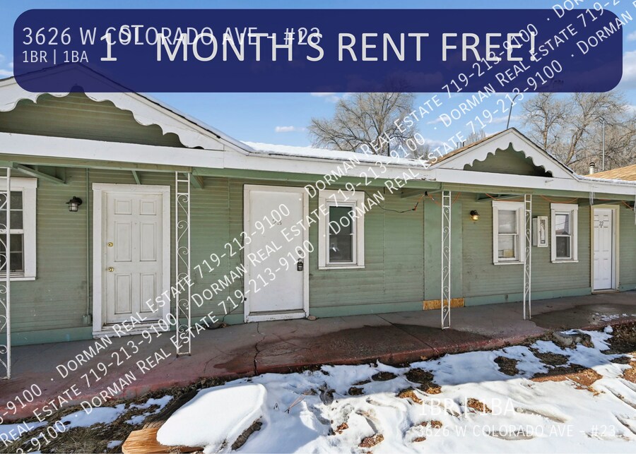 3626 W Colorado Ave in Colorado Springs, CO - Building Photo