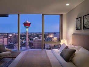 Calgary House in TELUS Sky in Calgary, AB - Building Photo - Building Photo