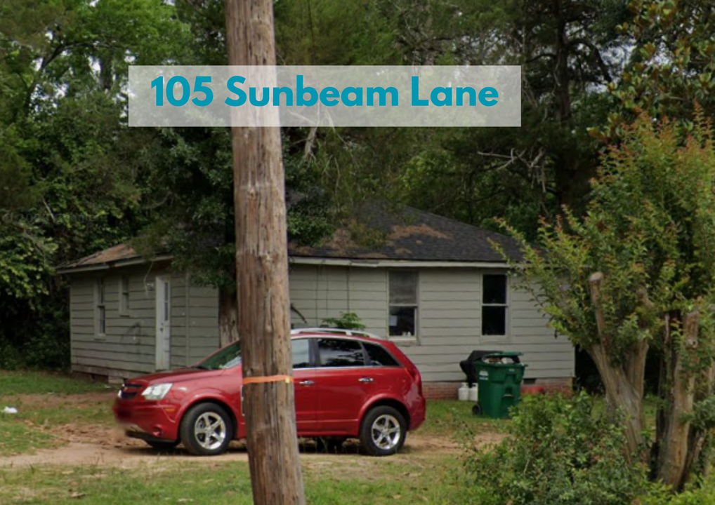 105 Sunbeam Ln in Albany, GA - Foto de edificio