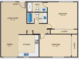 Barclay Square Apartments in San Diego, CA - Building Photo - Floor Plan