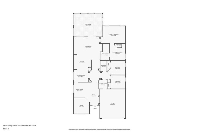 8610 Sandy Plains Dr in Riverview, FL - Foto de edificio - Building Photo