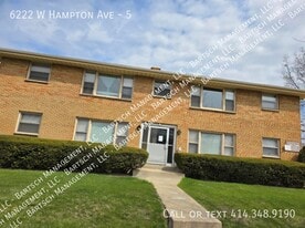 6222 W Hampton Ave in Milwaukee, WI - Building Photo