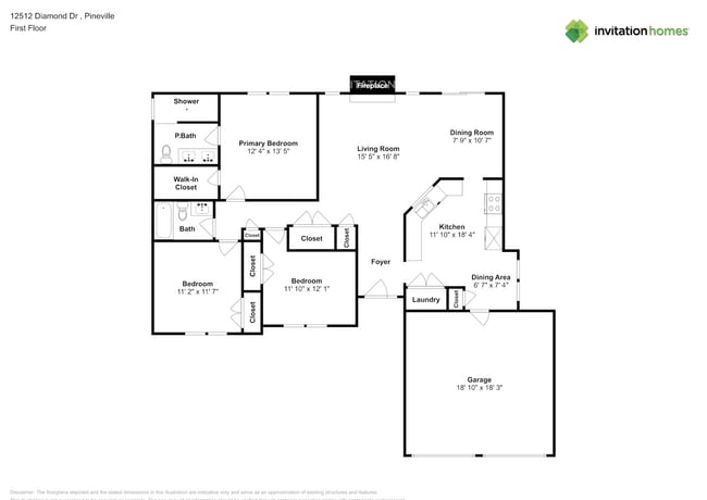 12512 Diamond Dr in Pineville, NC - Foto de edificio - Building Photo