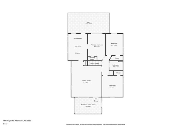 1116 Hayes Rd, Unit 065 in Adamsville, AL - Foto de edificio - Building Photo