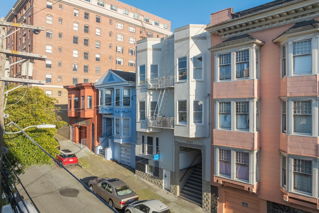1565 Washington St in San Francisco, CA - Foto de edificio