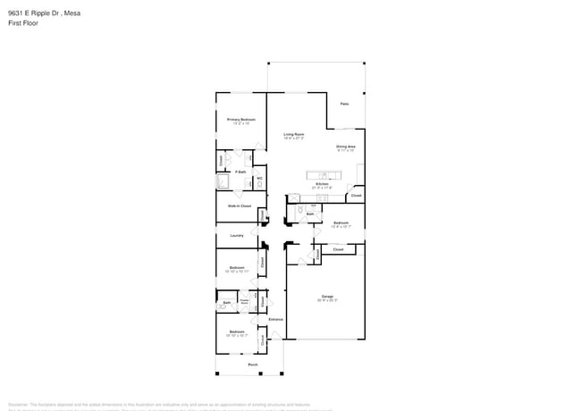 9631 E Ripple Dr in Mesa, AZ - Foto de edificio - Building Photo