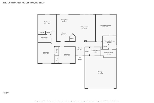 2082 Chapel Creek Rd, Unit 1-904 in Concord, NC - Building Photo - Building Photo
