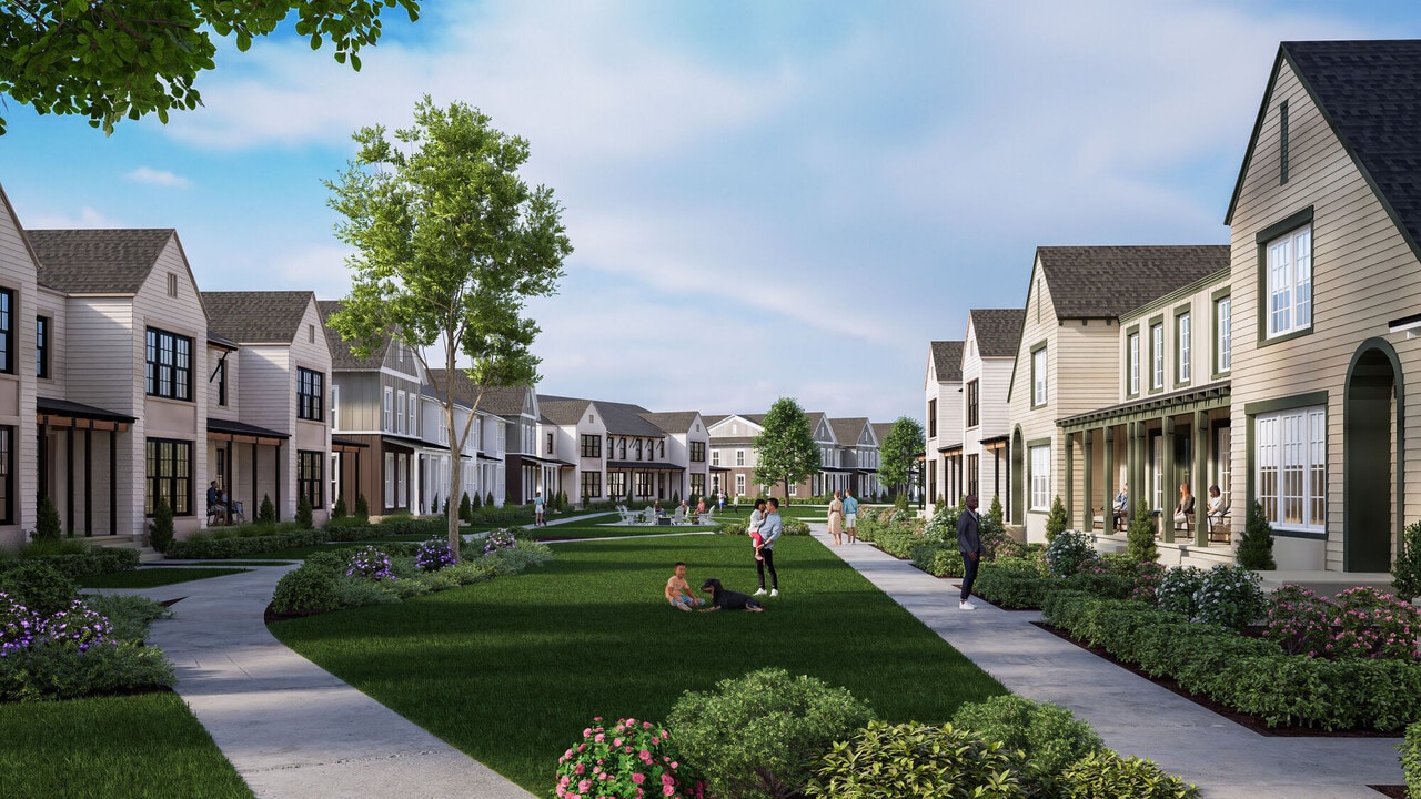 HARMON Jefferson Village by Crescent Communities in Greensboro, NC - Foto de edificio