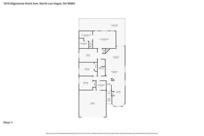 1019 Edgestone Mark Ave in North Las Vegas, NV - Building Photo - Building Photo