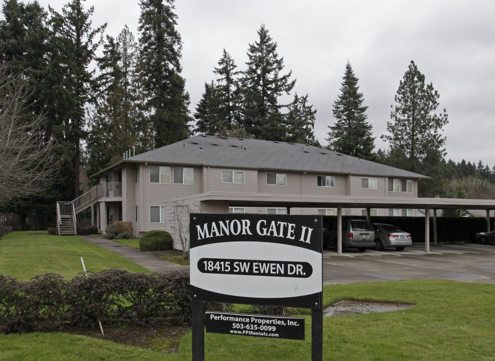 Manor Gate II in Beaverton, OR - Building Photo