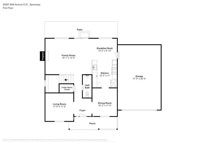 20207 85th Ave Ct E in Spanaway, WA - Building Photo - Building Photo
